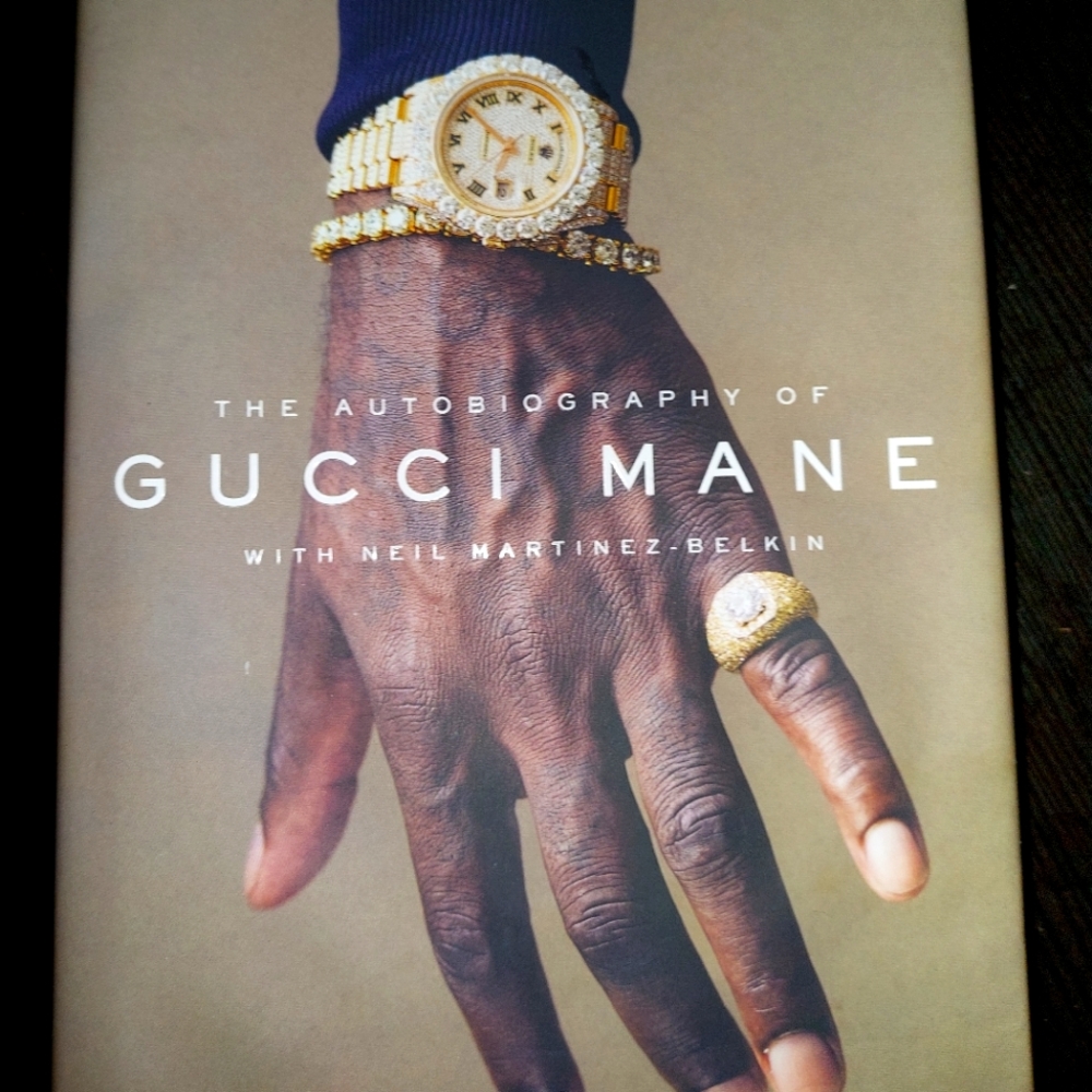 A top seller book by the rapper Gucci Mane